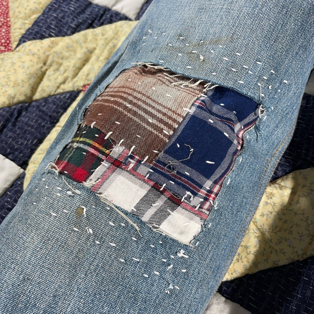 Patchwork Levi’s - Picture 4 of 5